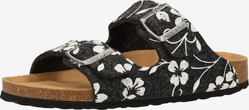 SHEPHERD - Zapatillas de casa en negro: frente