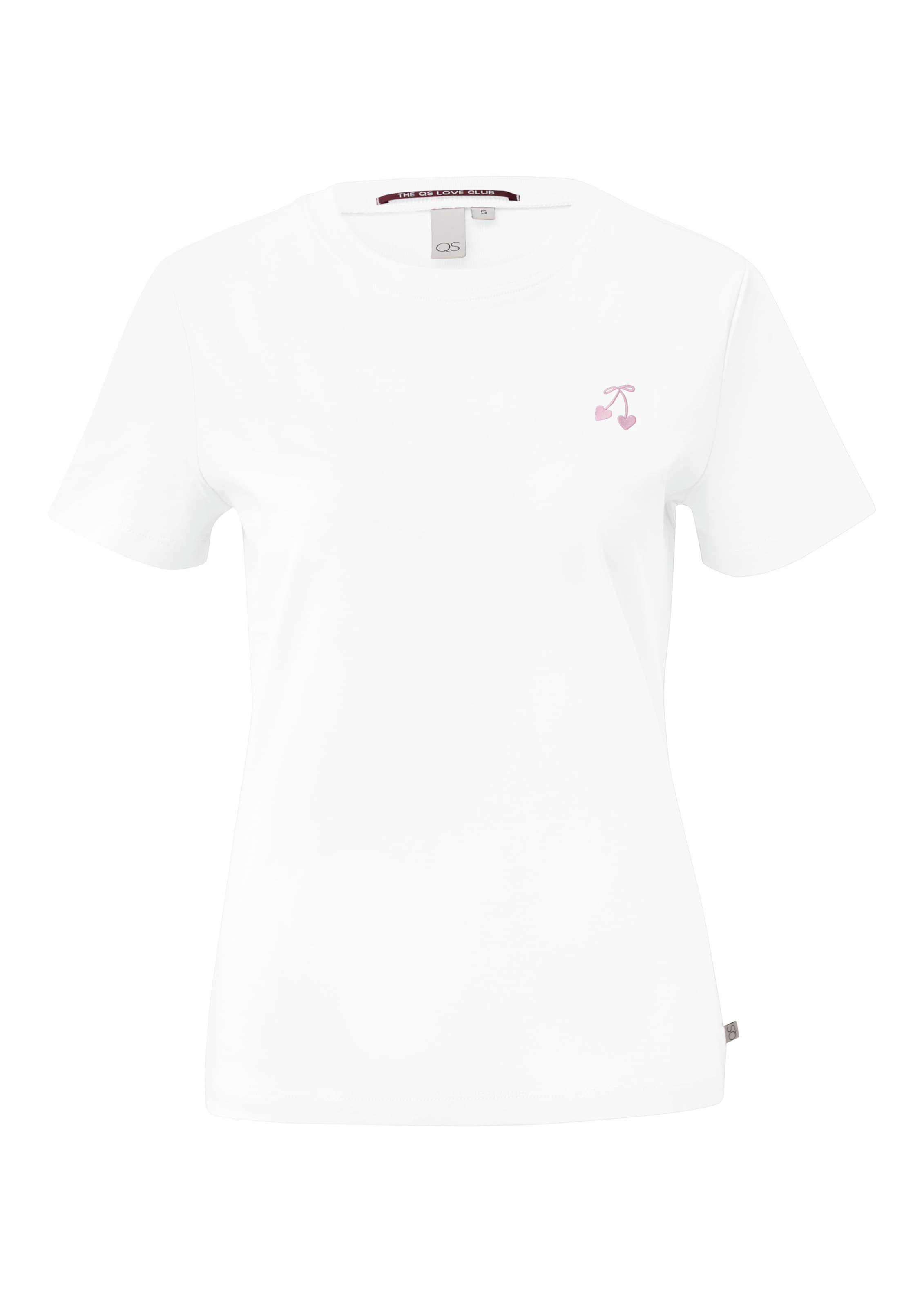 QS Shirt in Wit: voorkant