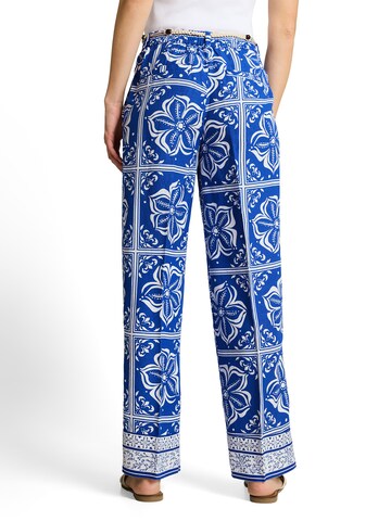 TOM TAILOR - Loosefit Pantalón plisado en azul