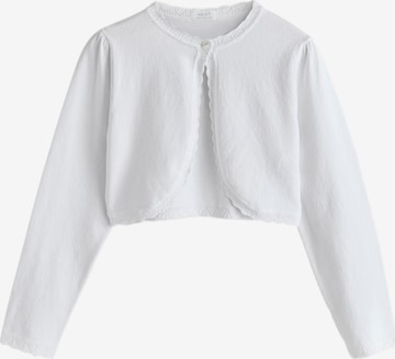 balta Next Kardiganas: priekis