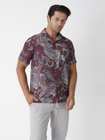 Coupe regular Chemise By Diess Collection en violet : devant