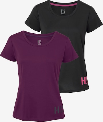 H.I.S Shirt in Purple: front