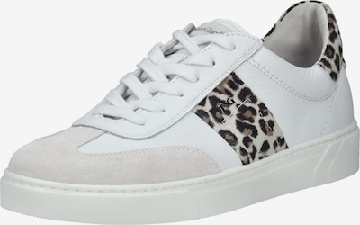 Nero Giardini Sneaker in creme / braun / schwarz / weiß, Produktansicht