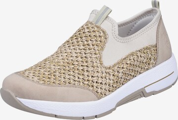 Rieker Slip-Ons in Beige: front