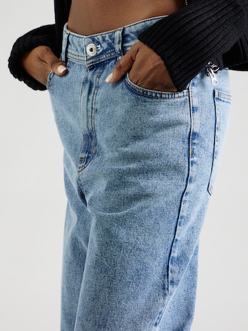 TAIFUN Tapered Jeans in Blau