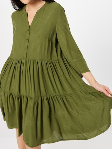 Rochie tip bluză de la TOM TAILOR DENIM pe verde