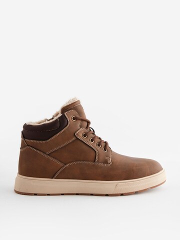 Next Lace-Up Boots in Brown