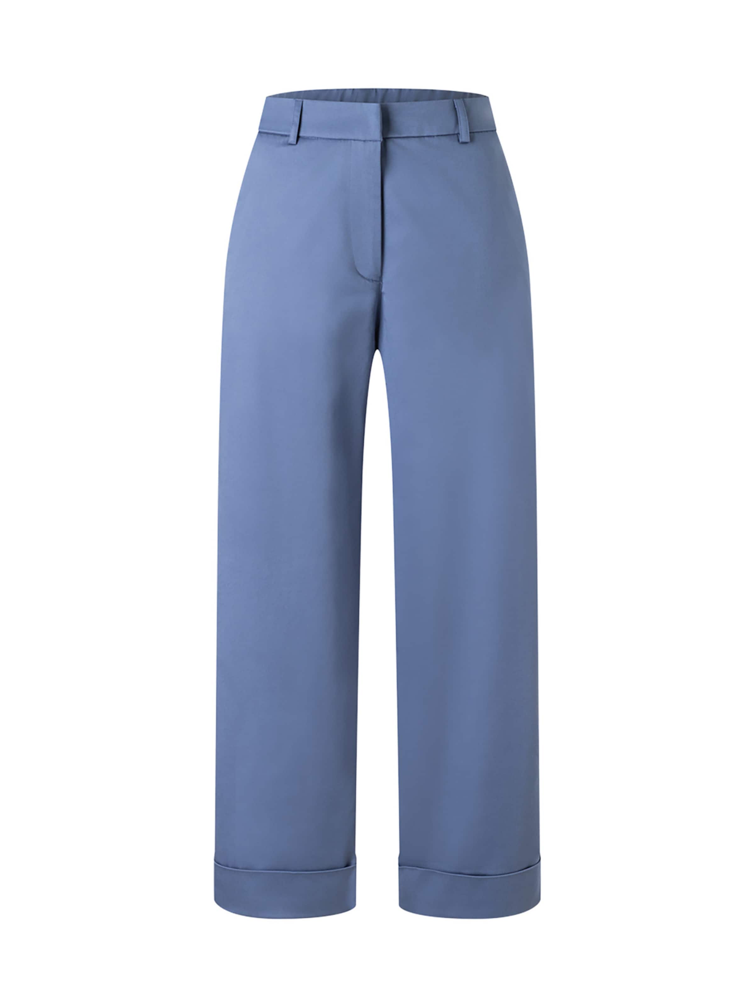 MAERZ Muenchen Regular Broek in Blauw: voorkant