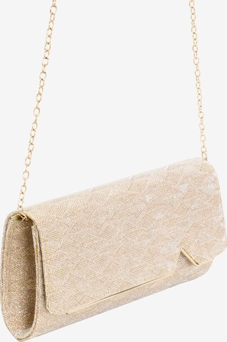 faina Clutch in Gold