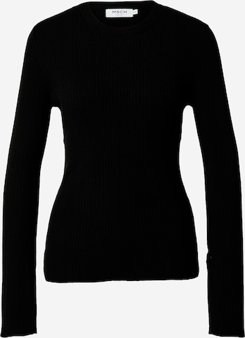 MSCH COPENHAGEN Sweter 'Vendela' w kolorze czarny: przód