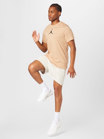 Jordan T-shirt 'Jumpman' i beige