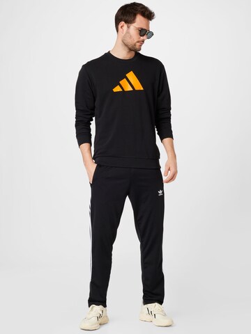 ADIDAS PERFORMANCE Athletic Sweatshirt 'Future Icons Crew' in Black