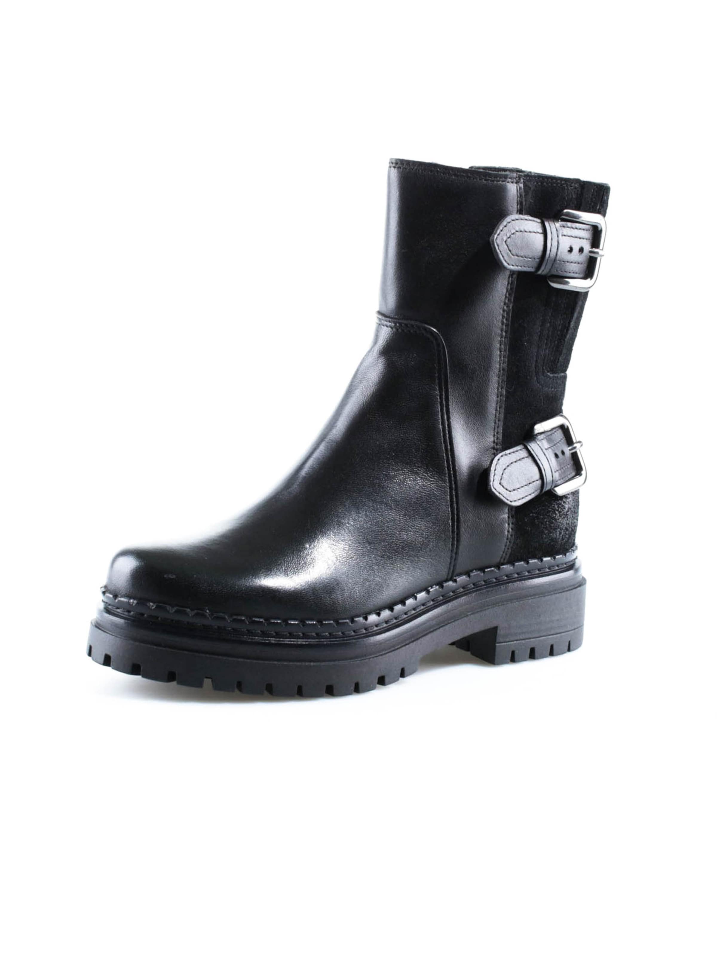 MJUS - Botas 'Delina' em preto: frente