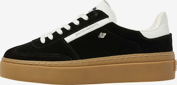 BRITISH KNIGHTS Matalavartiset tennarit 'Re-Issue' värissä musta: etupuoli