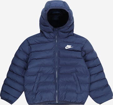 Navy blue nike coat hotsell