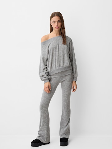 Bershka Sweatshirt in Grau