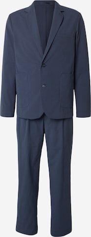 Lindbergh Szabványos Öltöny 'Superflex' - kék: elől