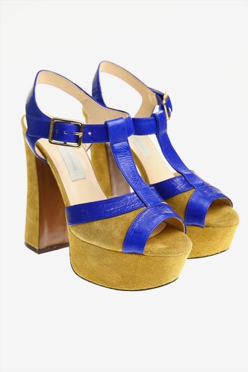 L'AUTRE CHOSE Sandals & High-Heeled Sandals in 36 in Indigo / Curry, Item view