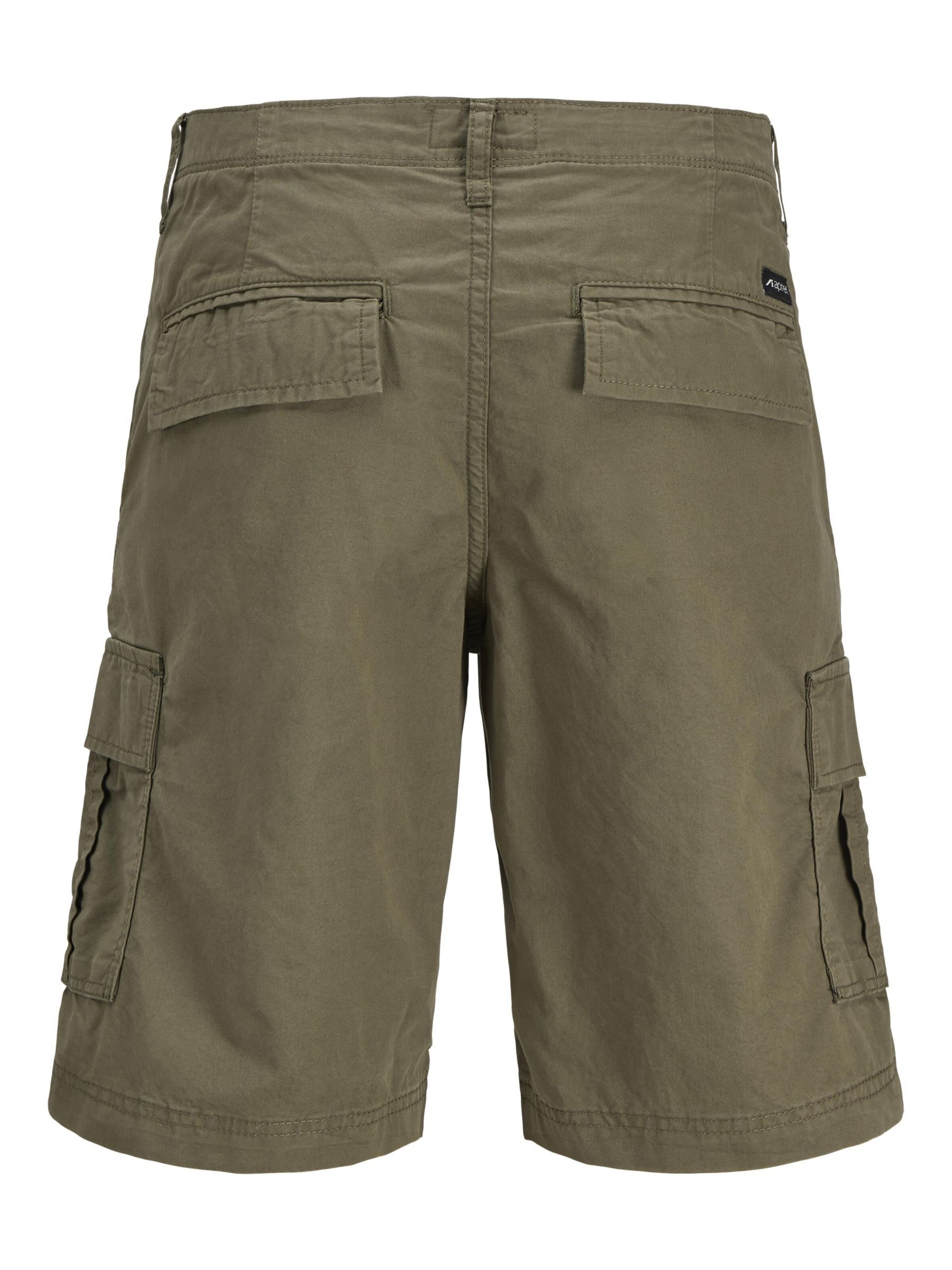 aprel Baggy Cargobukser i grøn