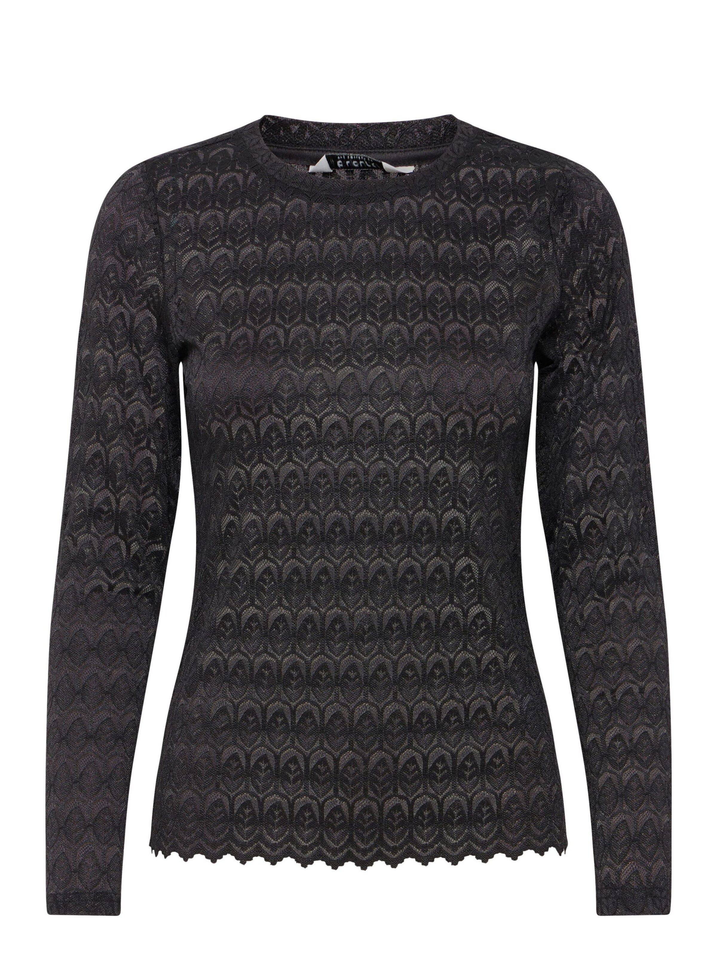 Chemisier 'BYRubi' b.young en noir : devant