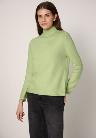 Street One Studio Pullover in Grün: Vorderseite