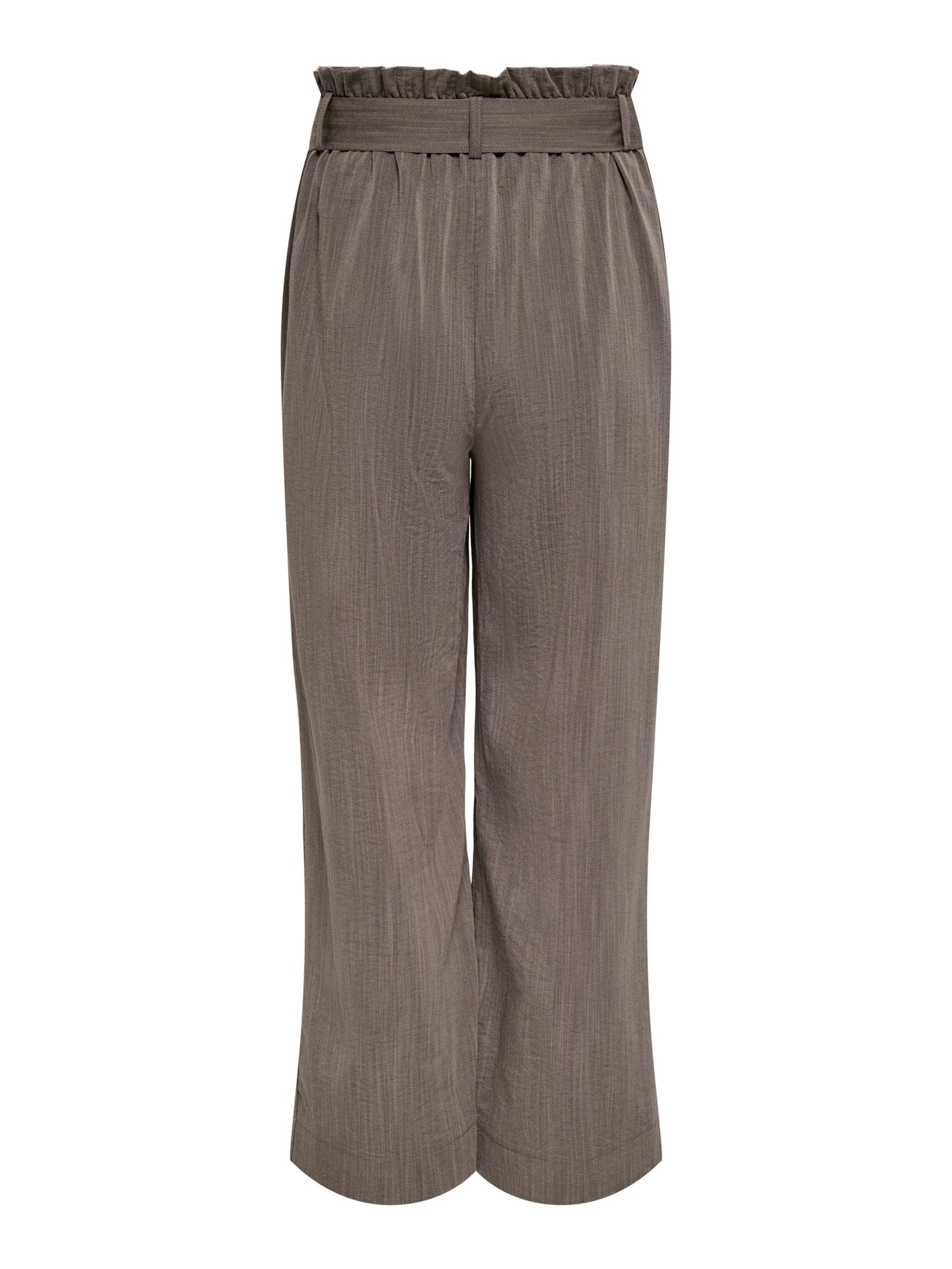 Only Maternity Flared Trousers 'OLMMarsa' in Brown