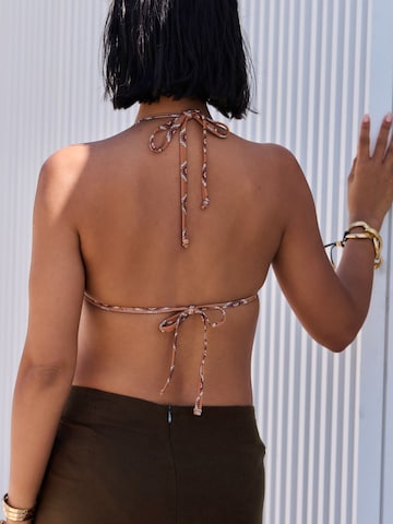 Triangle Hauts de bikini Next en jaune