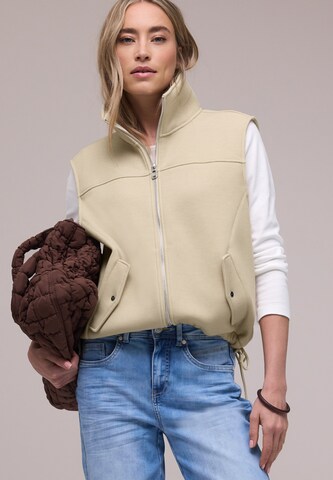 STREET ONE Vest in Beige: front