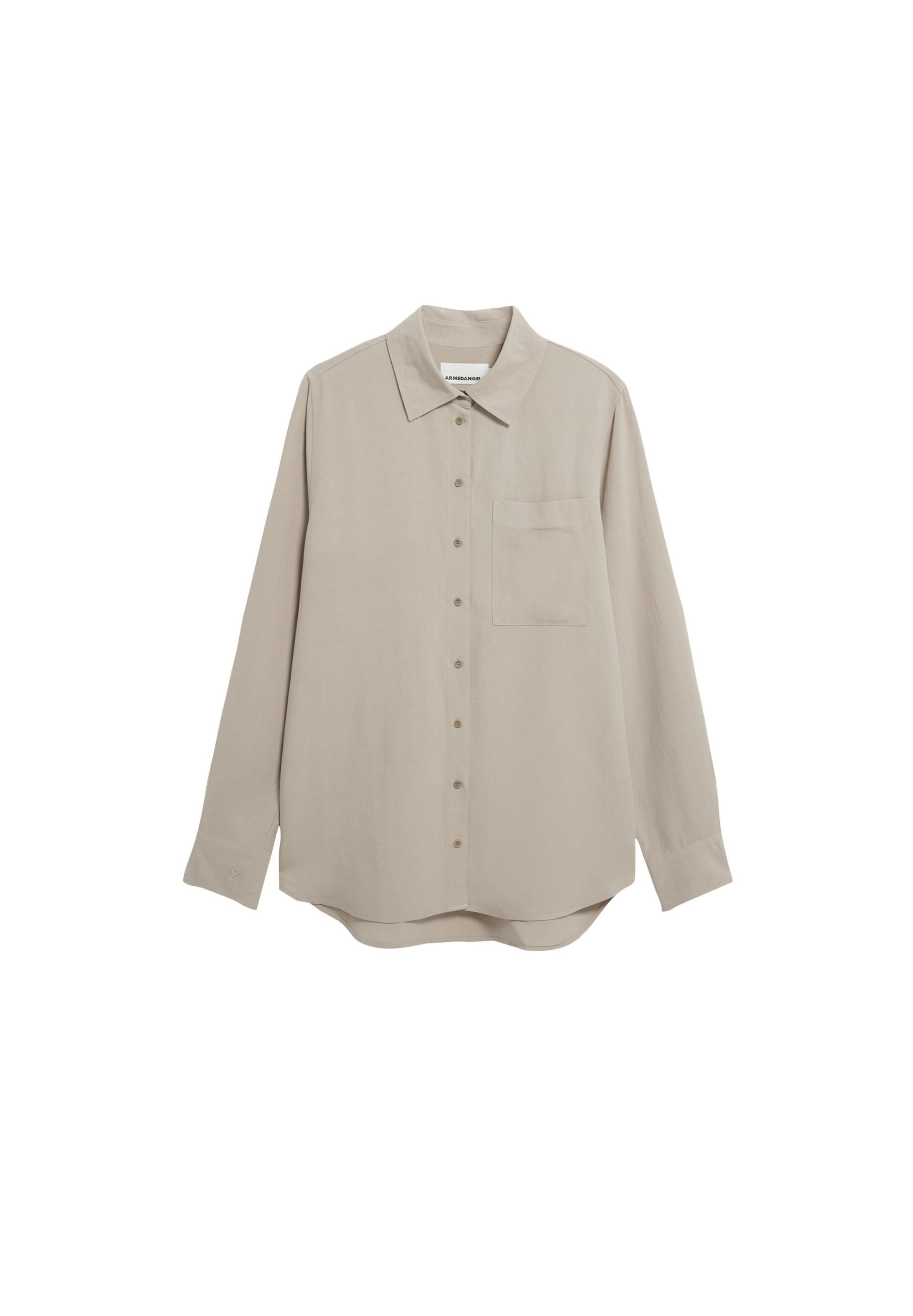 ARMEDANGELS Blouse in Beige: front