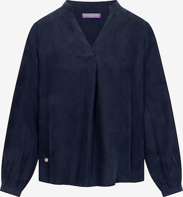 Frieda & Freddies NY Blouse in Blue: front