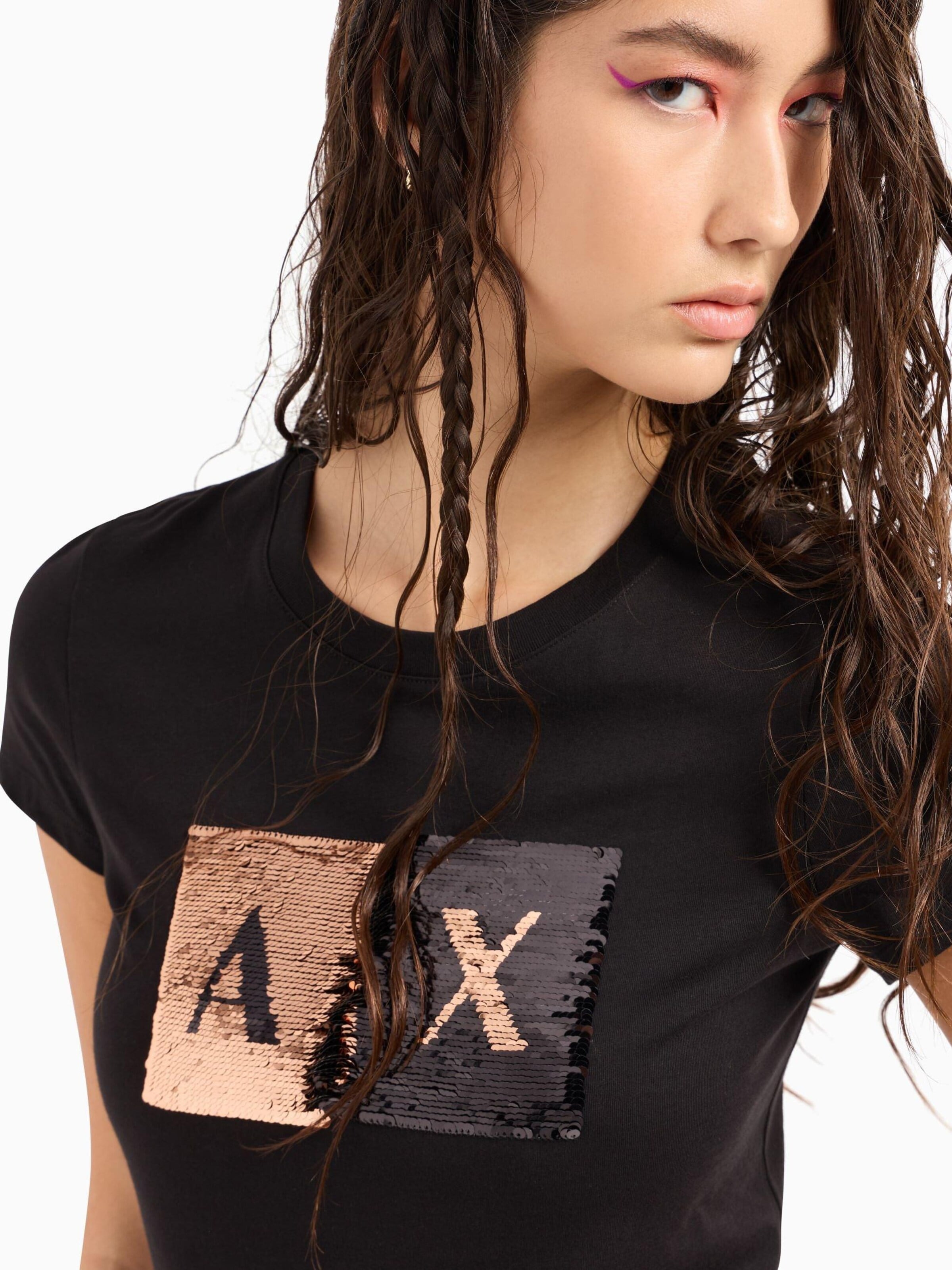Maglietta di ARMANI EXCHANGE in nero