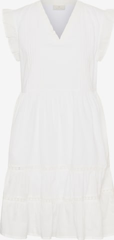 Kaffe Kleid 'Valerie' in Weiß: Vorderseite