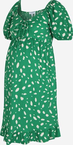 Dorothy Perkins Maternity Jurk in Groen: voorkant