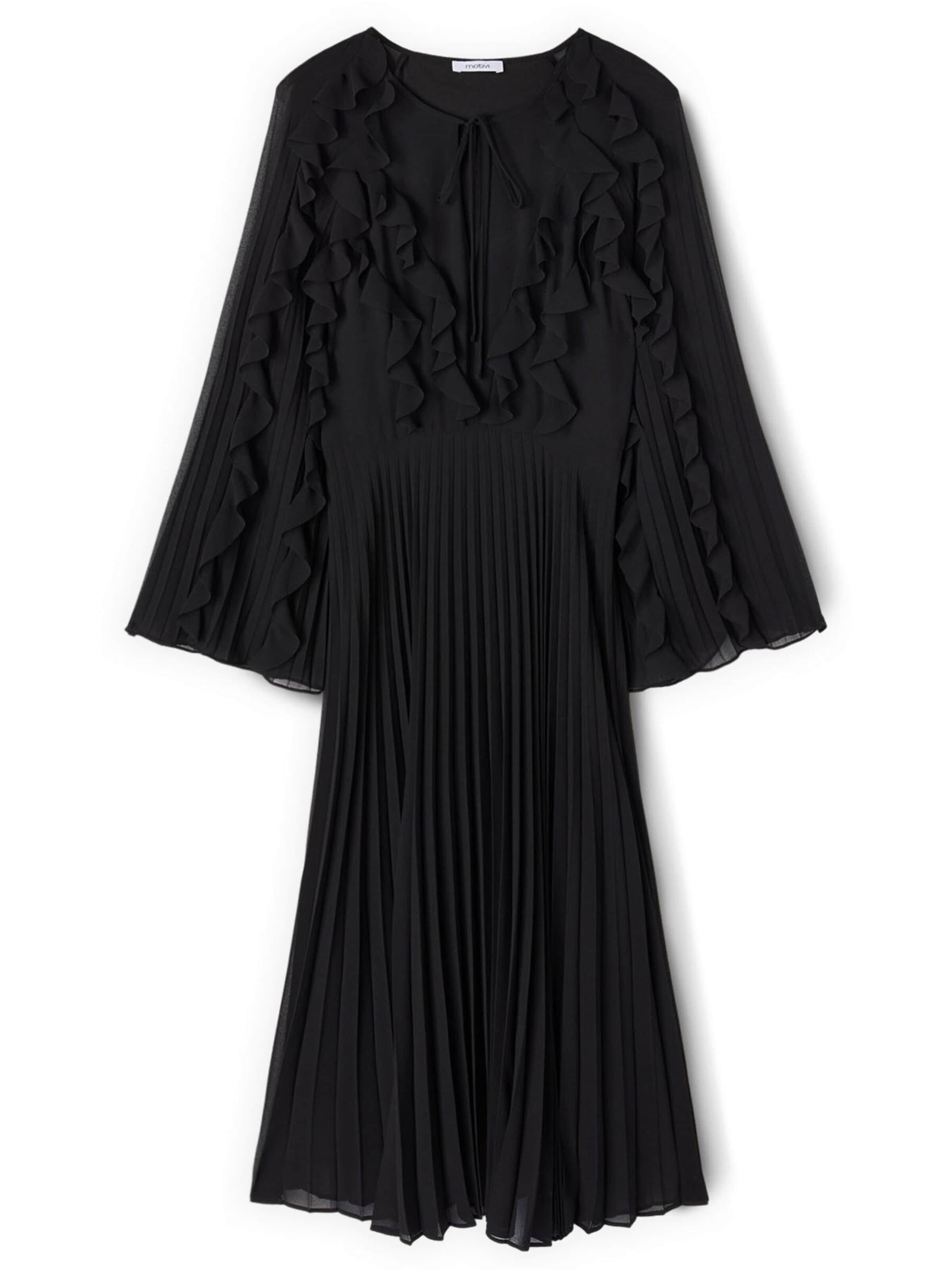 MOTIVI Dress in Black: front