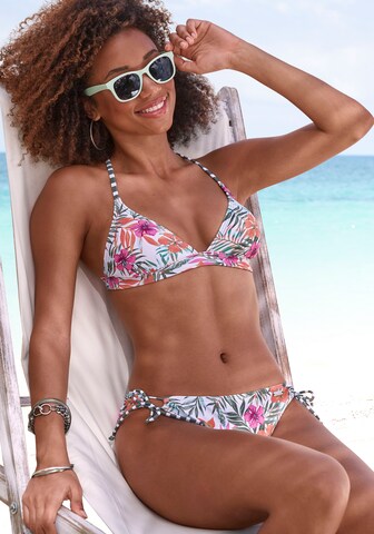 VENICE BEACH Triangle Bikini Top in Mixed colors