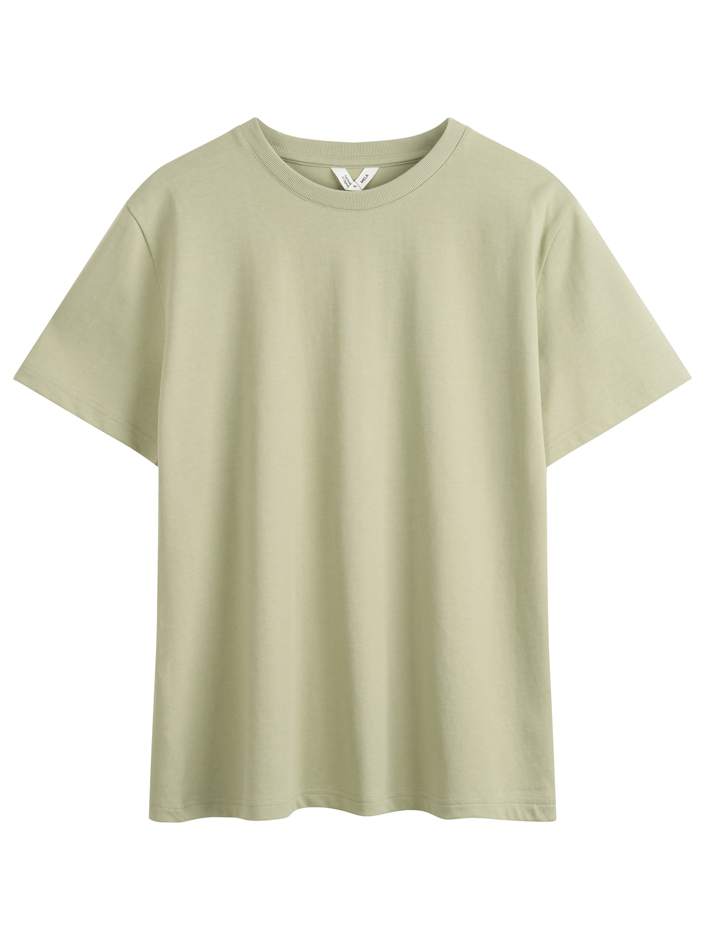 Tricou 'PRAVIN' de la MELA pe verde: față