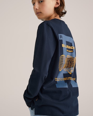 WE Fashion Shirt in Blau