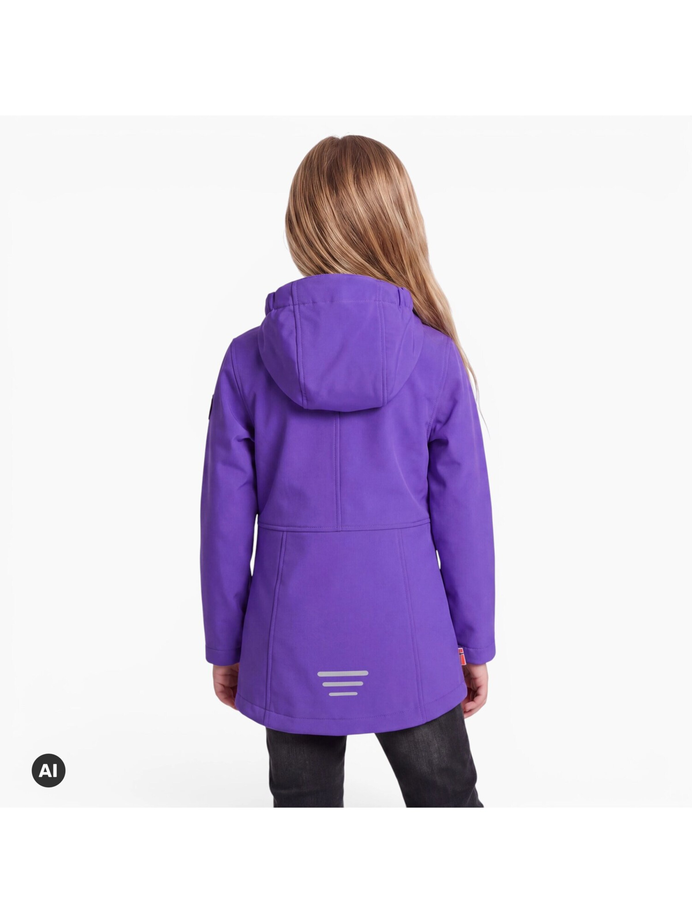 TROLLKIDS Outdoor jacket in Purple