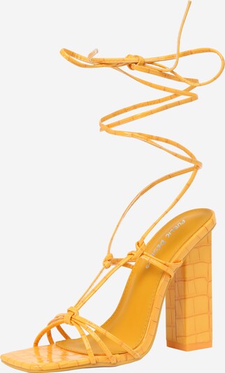 Public Desire Sandali 'BERRY' | svetlo oranžna barva, Prikaz izdelka