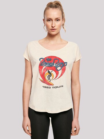 F4NT4STIC Shirt in Beige: front