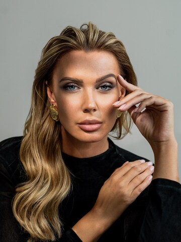 CLASSYANDFABULOUS Jewelry Ohrringe 'Orchid' in Gold