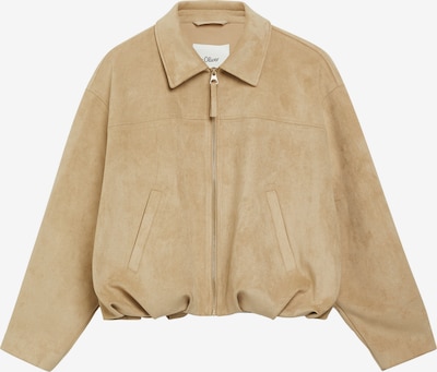 s.Oliver Übergangsjacke in L in hellbraun, Produktansicht