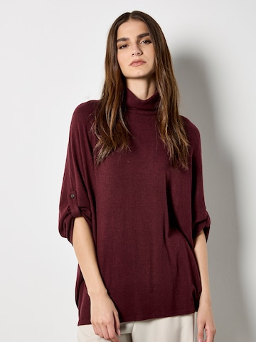 Pull-over Apricot en rouge : devant