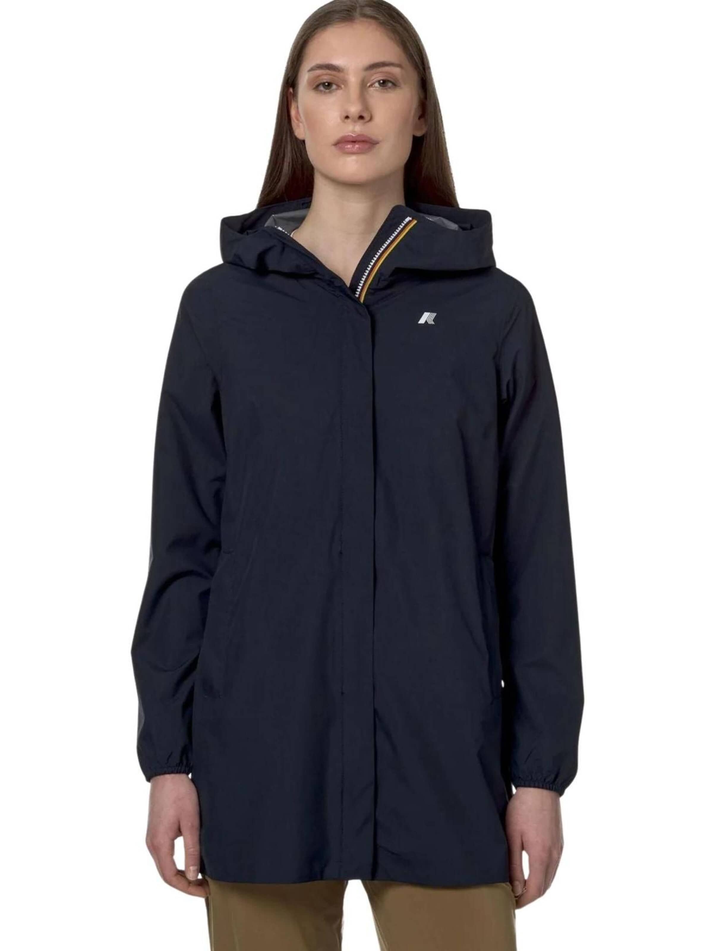 K-Way Performance Jacket in Blue: front