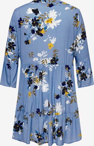 ONLY Carmakoma Košilové šaty 'Anita' – modrá