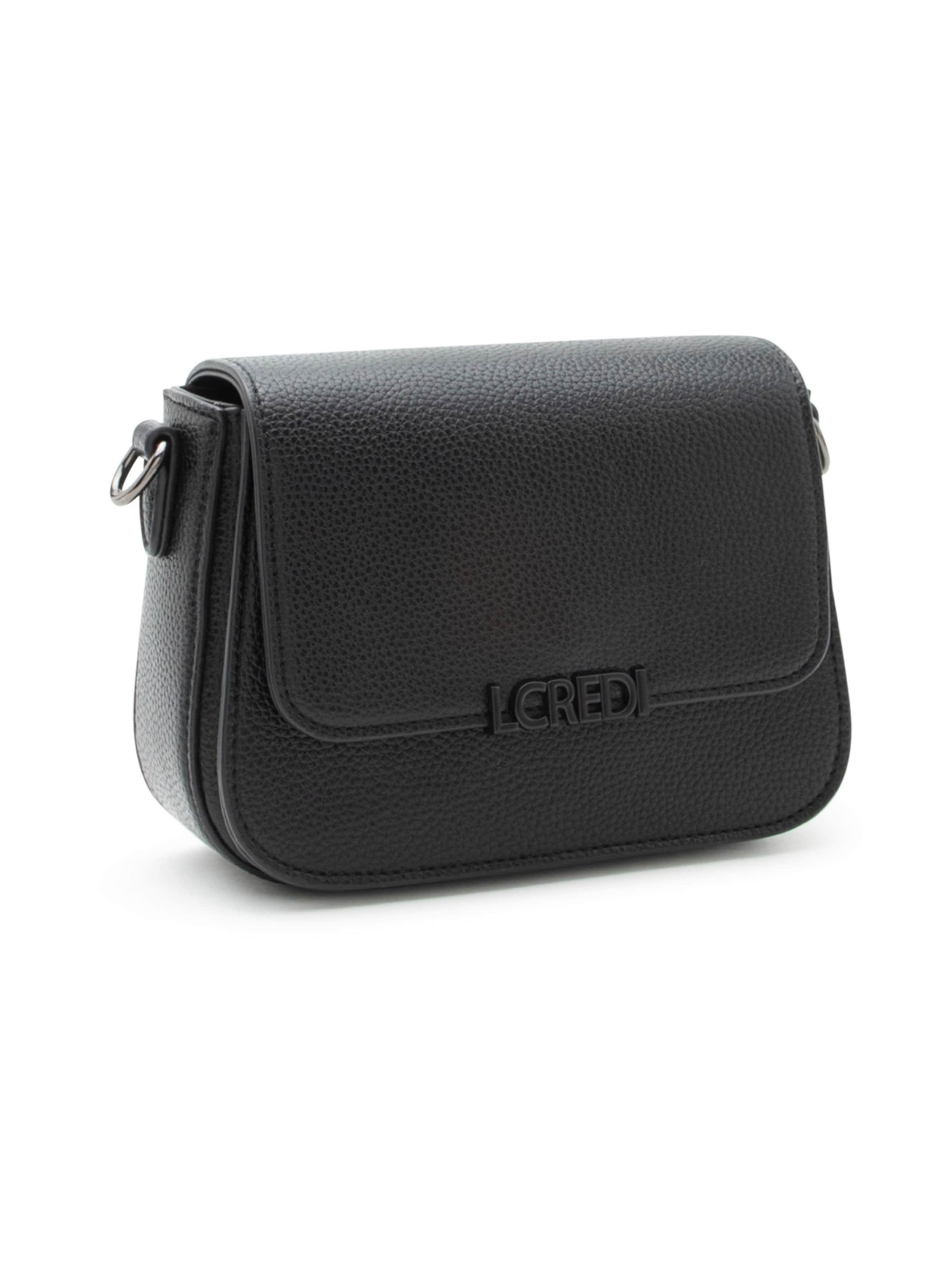 L.CREDI Torba za čez ramo 'Reike' | črna barva