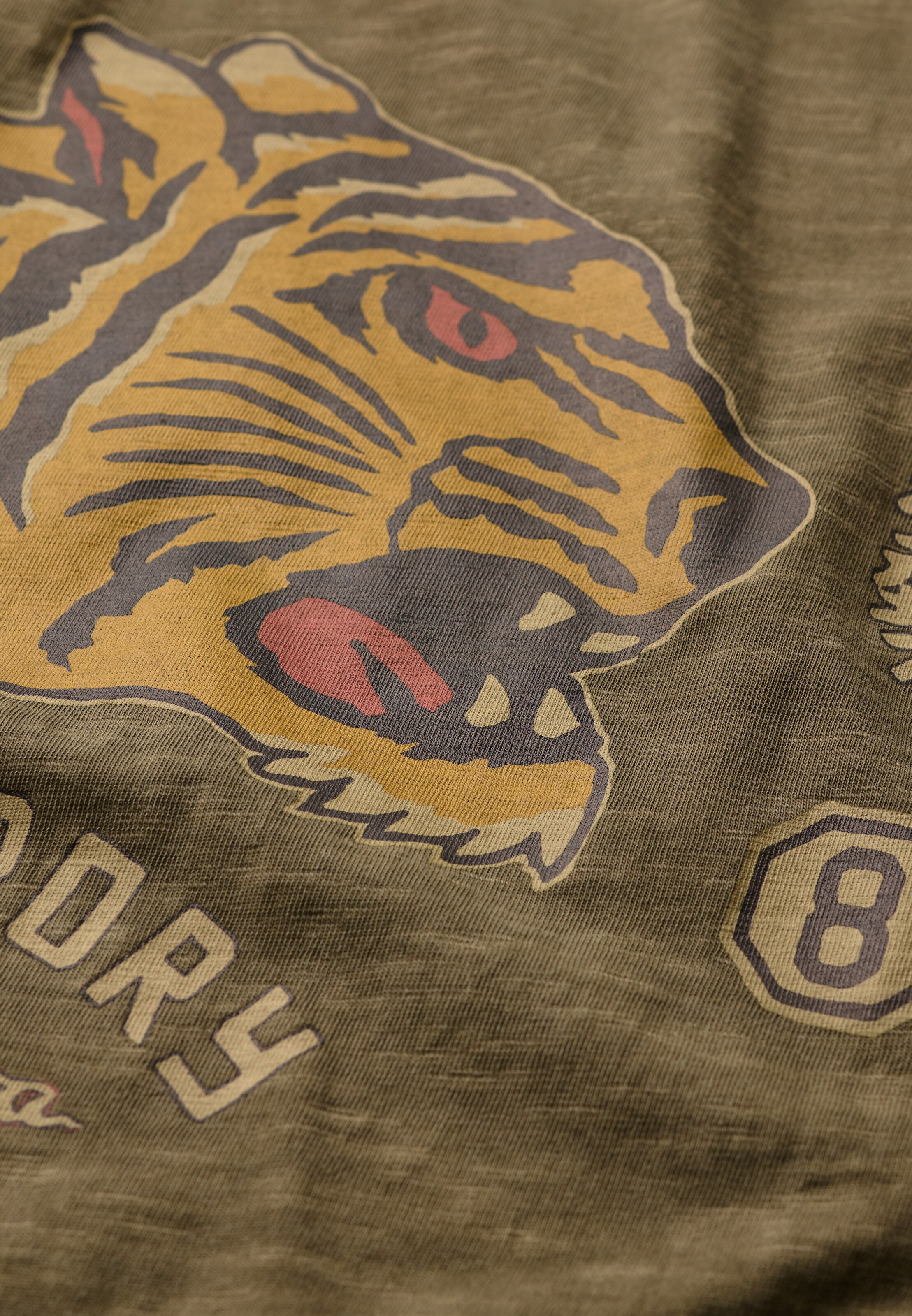 Superdry & Co Shirt 'Campaign Souvenir' in Groen