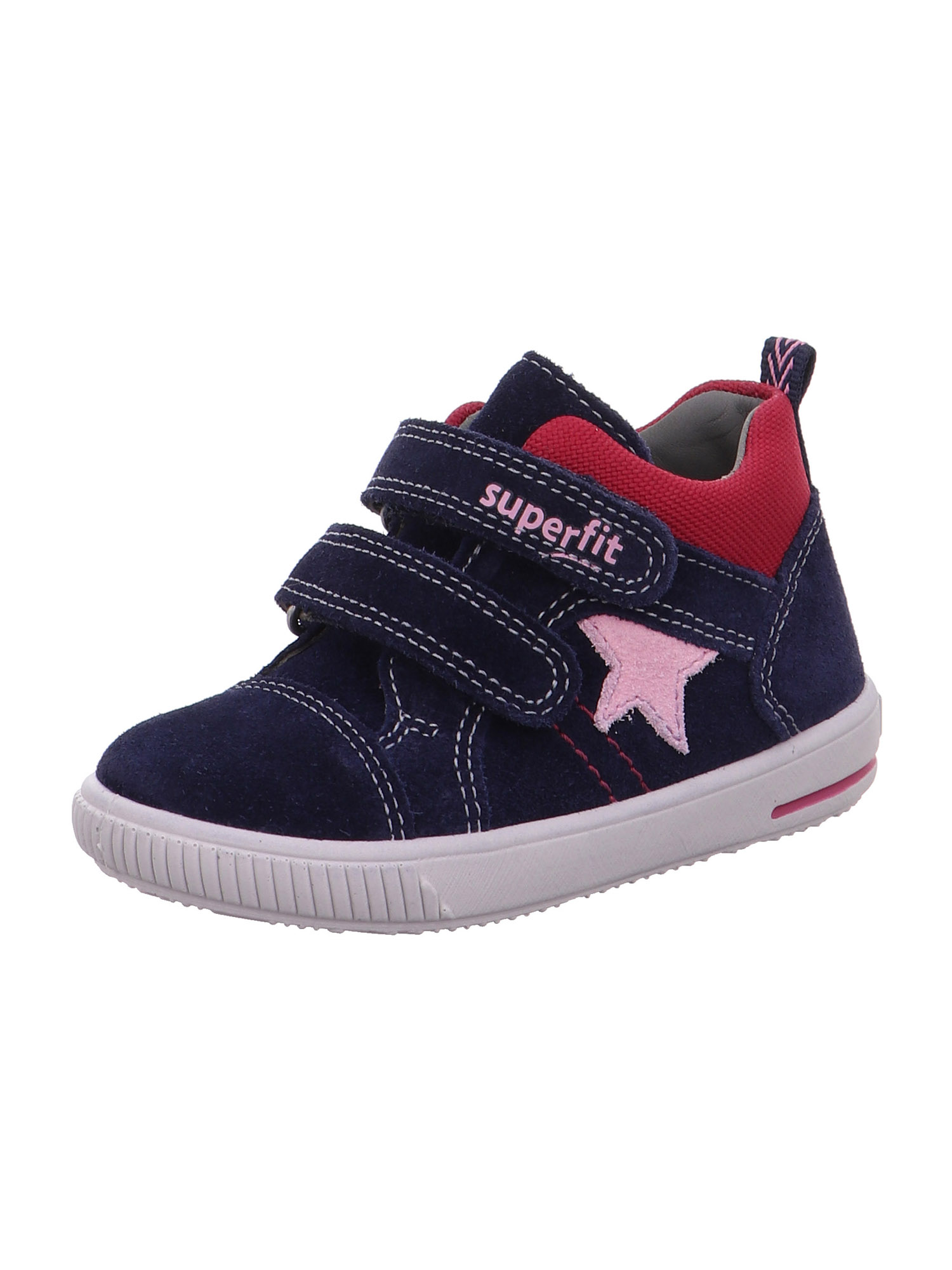 Bambini Bambino (taglie 92-140) SUPERFIT Sneaker MOPPY in Navy 