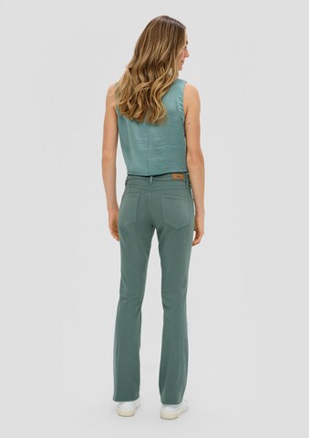s.Oliver Slimfit Jeans 'Beverly' in Groen