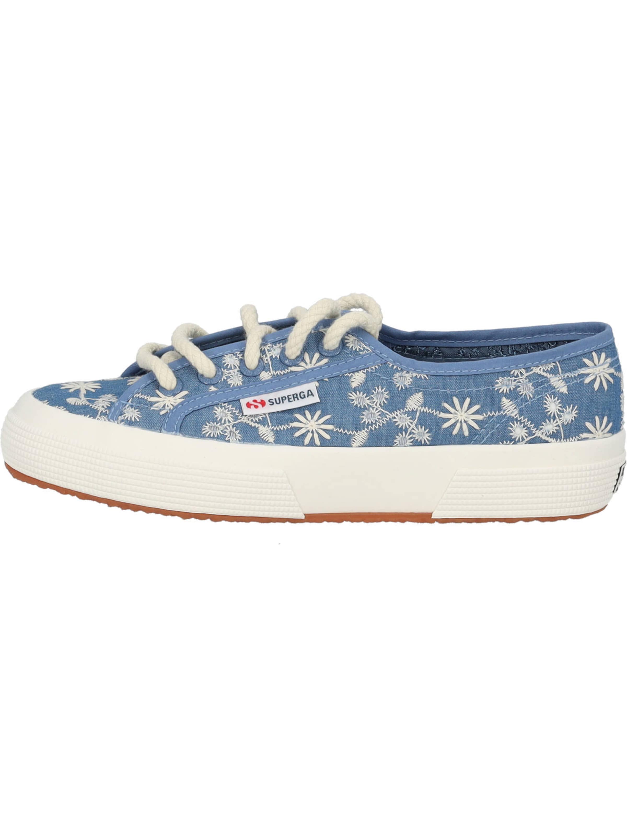 Baskets basses 'Sangallo' SUPERGA en bleu : devant